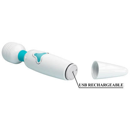 PRETTY LOVE - CLOUD WAND VIBRATOR  7 VIBRATIONS WHITE - My naughty haven #