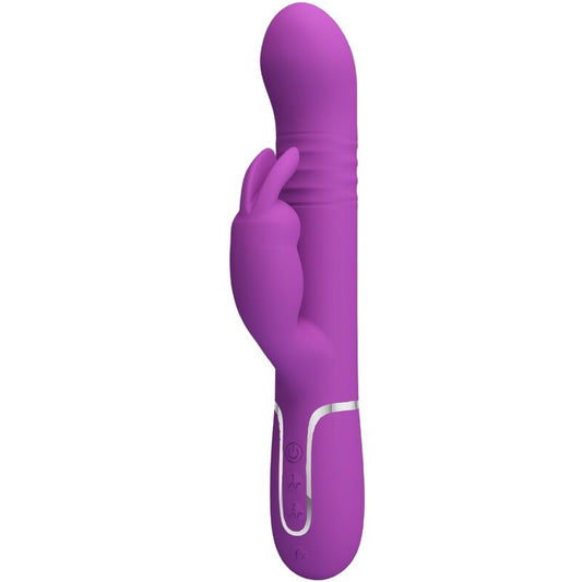 PRETTY LOVE - COALE 4 IN 1 MULTIFUNCTION RABBIT VIBRATOR  PURPLE - My naughty haven #