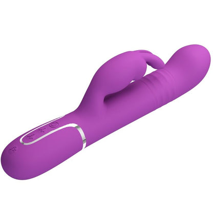 PRETTY LOVE - COALE 4 IN 1 MULTIFUNCTION RABBIT VIBRATOR  PURPLE - My naughty haven #