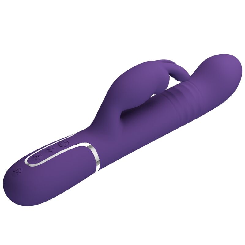 PRETTY LOVE - COALE RABBIT VIBRATOR 4 IN 1 PURPLE - My naughty haven #