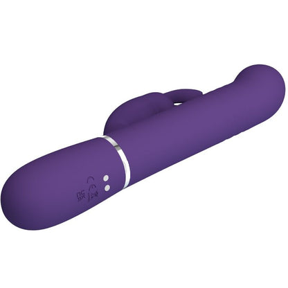 PRETTY LOVE - COALE RABBIT VIBRATOR 4 IN 1 PURPLE - My naughty haven #