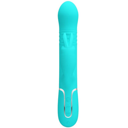 PRETTY LOVE - COALE RABBIT VIBRATOR PEARLS AQUA GREEN - My naughty haven #