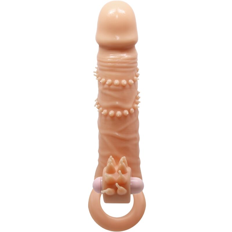 PRETTY LOVE - CONNOR PENIS SLEEVE + CLITORIS STIMULATOR FLESH - My naughty haven #