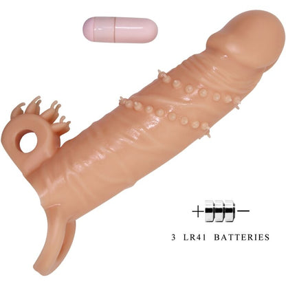 PRETTY LOVE - CONNOR PENIS SLEEVE + CLITORIS STIMULATOR FLESH - My naughty haven #
