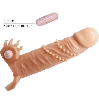 PRETTY LOVE - CONNOR PENIS SLEEVE + CLITORIS STIMULATOR FLESH - My naughty haven #