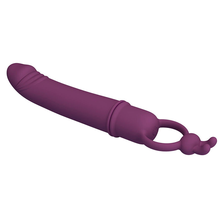 PRETTY LOVE - CORA VIBRATOR PENIS FORM WITH RESISTANCE RING - My naughty haven #