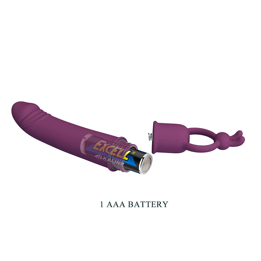 PRETTY LOVE - CORA VIBRATOR PENIS FORM WITH RESISTANCE RING - My naughty haven #
