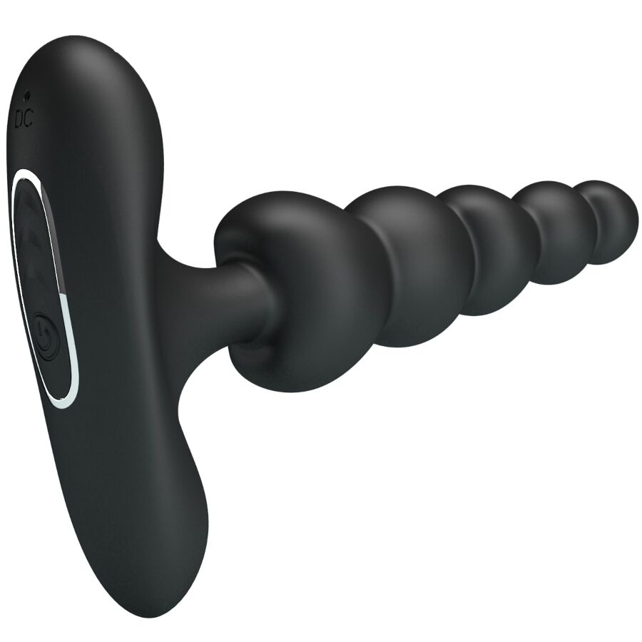PRETTY LOVE - CORBAN ANAL VIBRATOR 10 VIBRATIONS BLACK - My naughty haven #