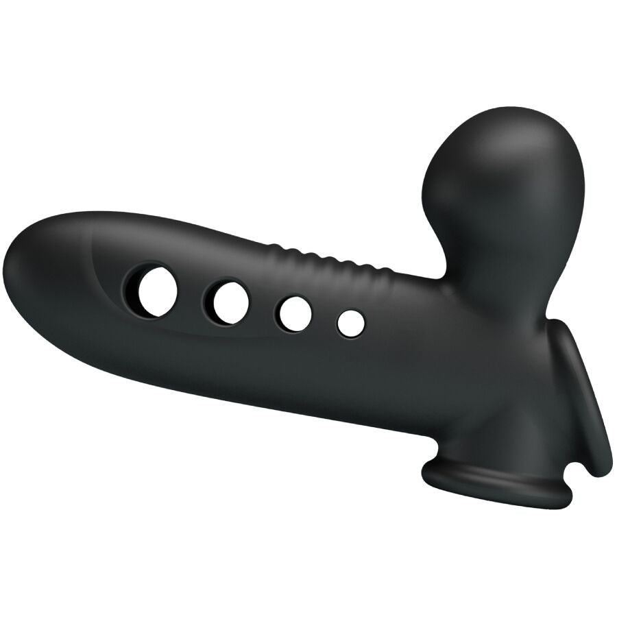 PRETTY LOVE - CRANE PENIS SLEEVE WITH AIRBAG BLACK - My naughty haven #
