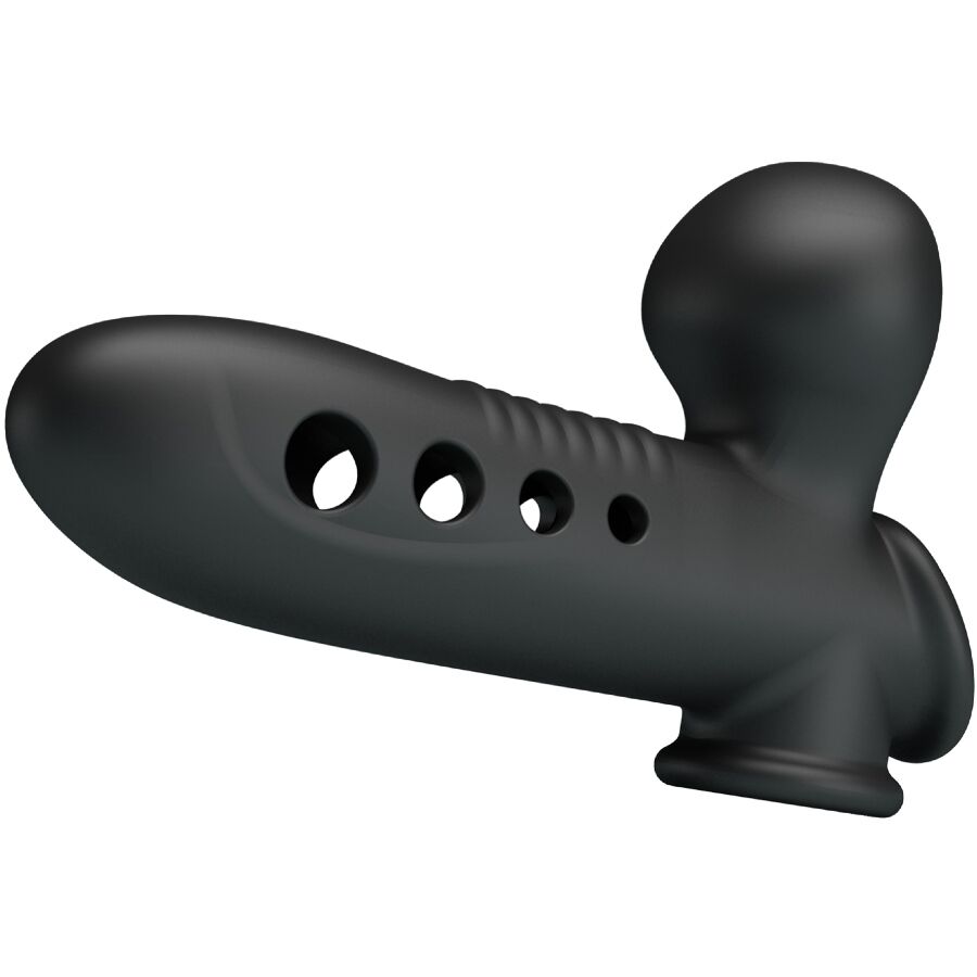 PRETTY LOVE - CRANE PENIS SLEEVE WITH AIRBAG BLACK - My naughty haven #