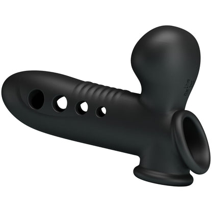 PRETTY LOVE - CRANE PENIS SLEEVE WITH AIRBAG BLACK - My naughty haven #