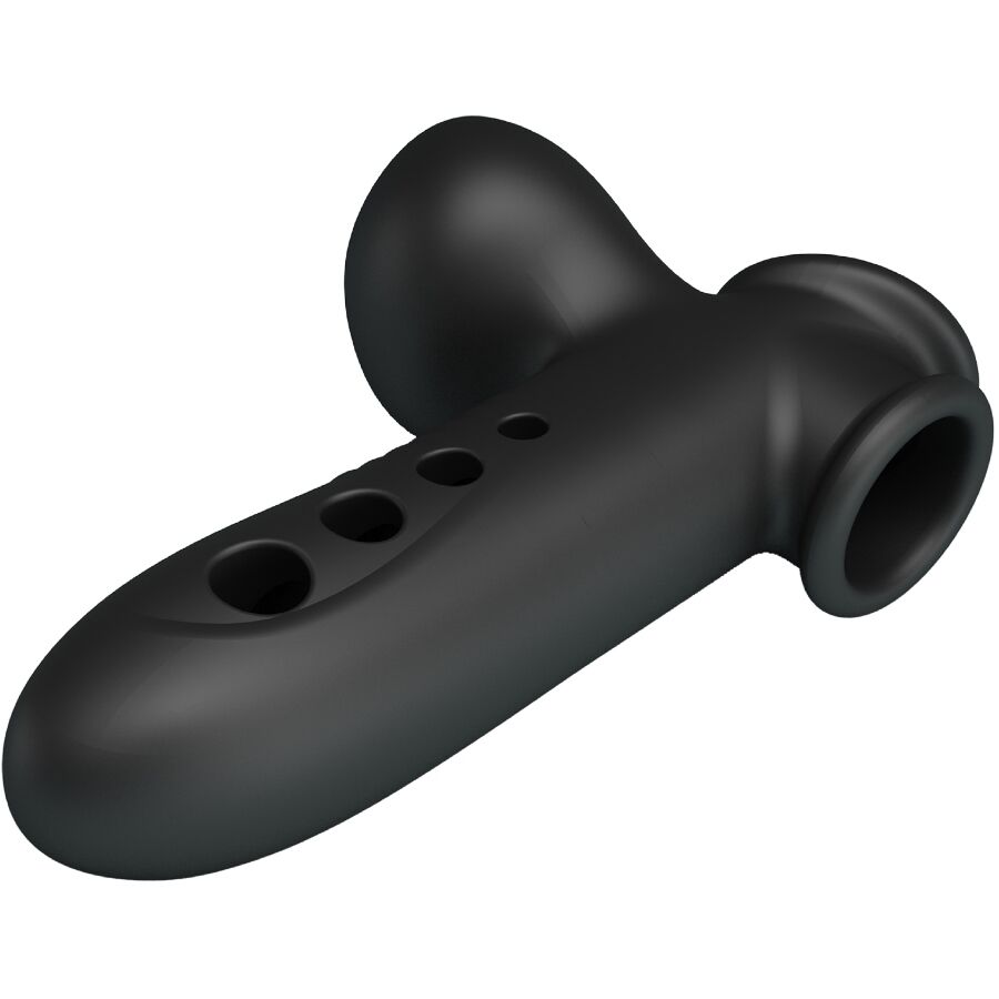 PRETTY LOVE - CRANE PENIS SLEEVE WITH AIRBAG BLACK - My naughty haven #
