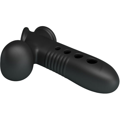 PRETTY LOVE - CRANE PENIS SLEEVE WITH AIRBAG BLACK - My naughty haven #