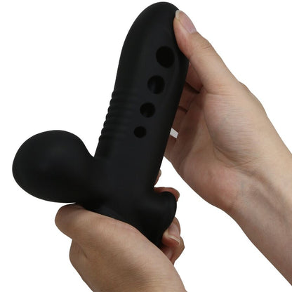 PRETTY LOVE - CRANE PENIS SLEEVE WITH AIRBAG BLACK - My naughty haven #