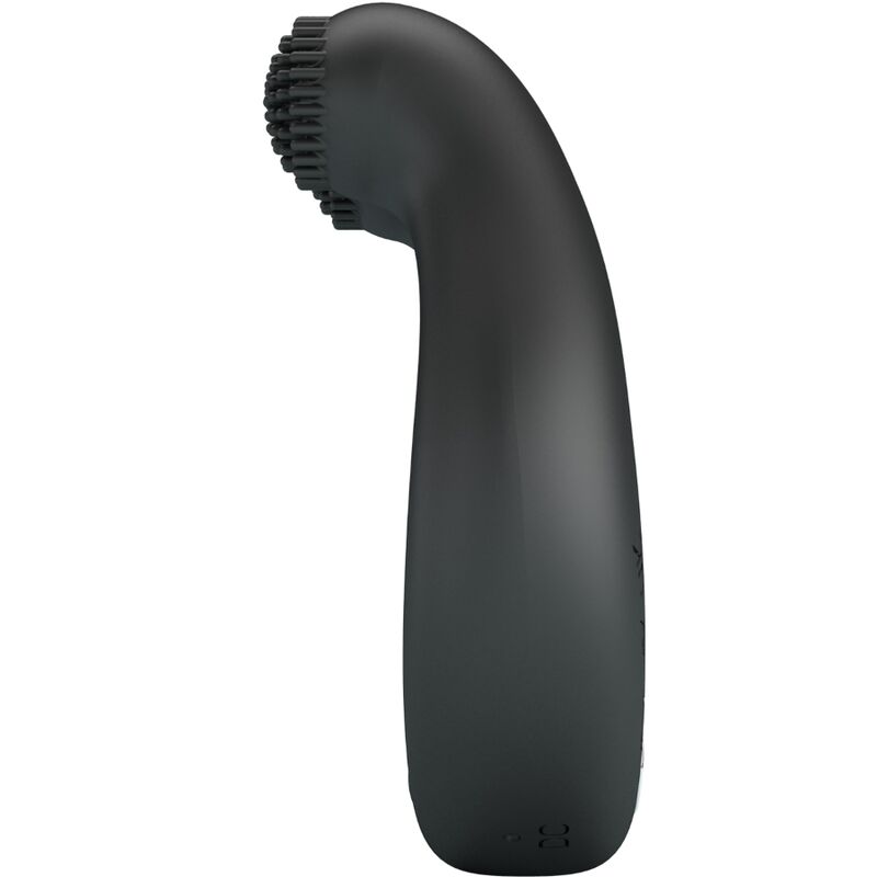 PRETTY LOVE - DAHLIA VIBRATING RING + CLITORIS STIMULATOR 12 VIBRATIONS BLACK - My naughty haven #