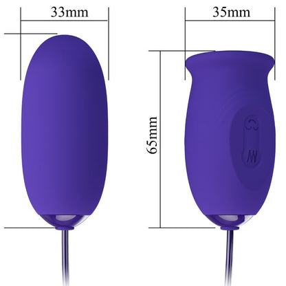 PRETTY LOVE - DAISY YOUTH VIOLET RECHARGEABLE VIBRATOR STIMULATOR - My naughty haven #