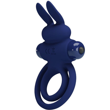 PRETTY LOVE - DAREY DOUBLE VIBRATING RING RABBIT BLUE - My naughty haven #
