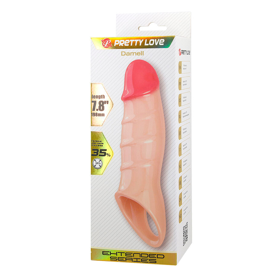 PRETTY LOVE - DARNELL REALISTIC EFFECT PENIS COVER - My naughty haven #
