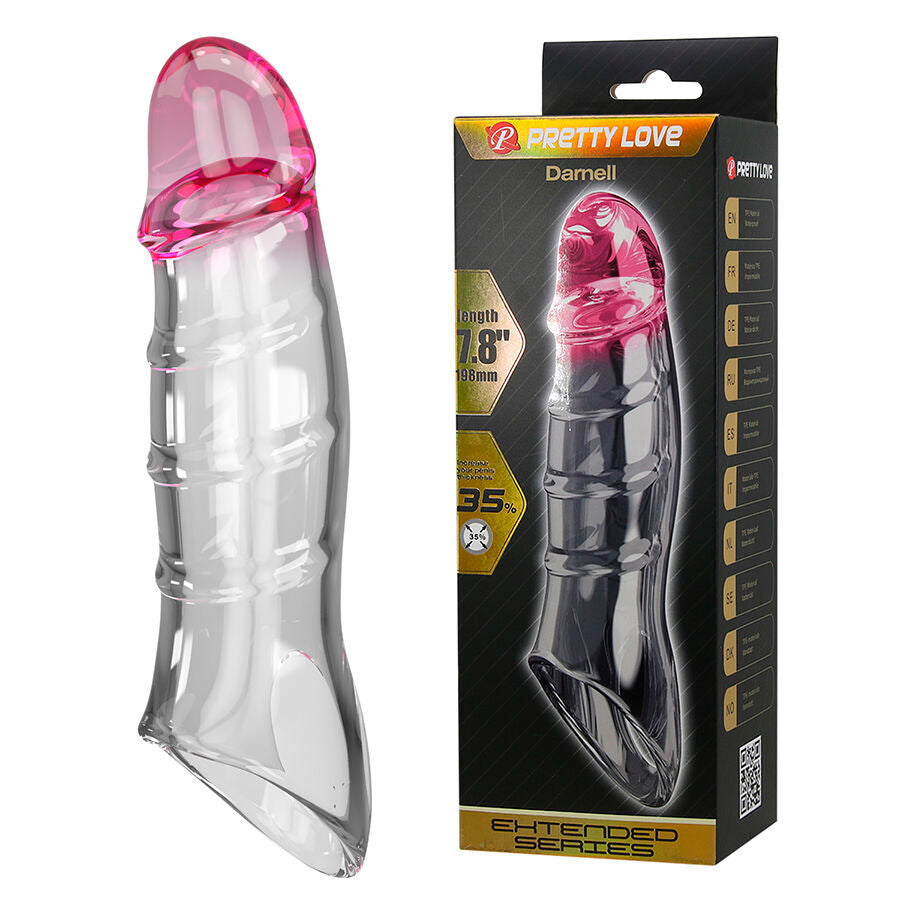 PRETTY LOVE - DARNELL TRANSPARENT EFFECT PENIS COVER - My naughty haven #