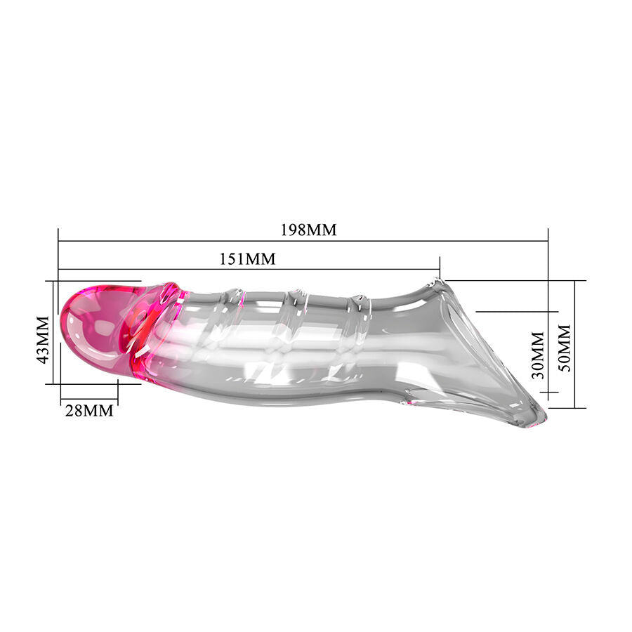 PRETTY LOVE - DARNELL TRANSPARENT EFFECT PENIS COVER - My naughty haven #
