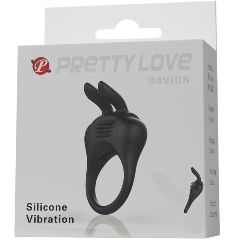 PRETTY LOVE - DAVION RABBIT VIBRATOR RING - My naughty haven #