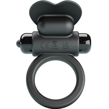 PRETTY LOVE - DEBONAIRE VIBRATING RING RABBIT 10 VIBRATIONS BLACK - My naughty haven #