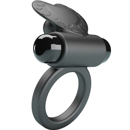 PRETTY LOVE - DEBONAIRE VIBRATING RING RABBIT 10 VIBRATIONS BLACK - My naughty haven #