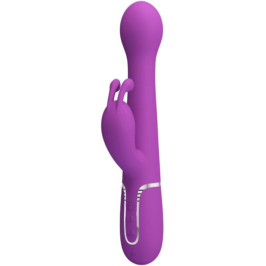 PRETTY LOVE - DEJON 3 IN 1 MULTIFUNCTION RABBIT VIBRATOR  PURPLE - My naughty haven #