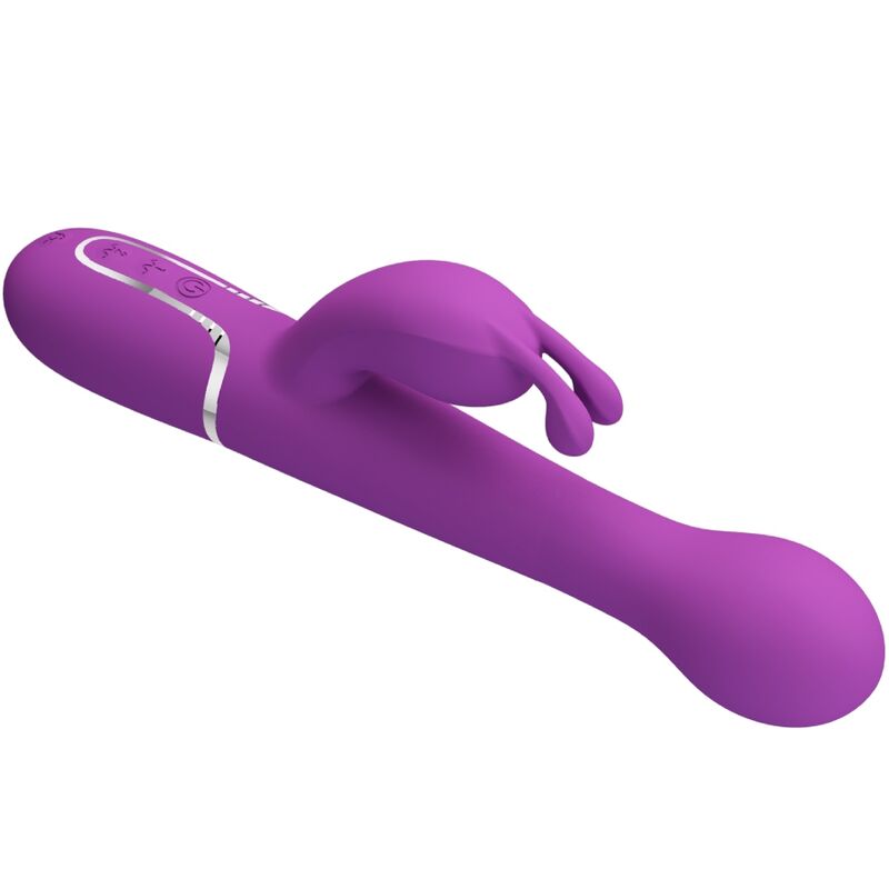 PRETTY LOVE - DEJON 3 IN 1 MULTIFUNCTION RABBIT VIBRATOR  PURPLE - My naughty haven #