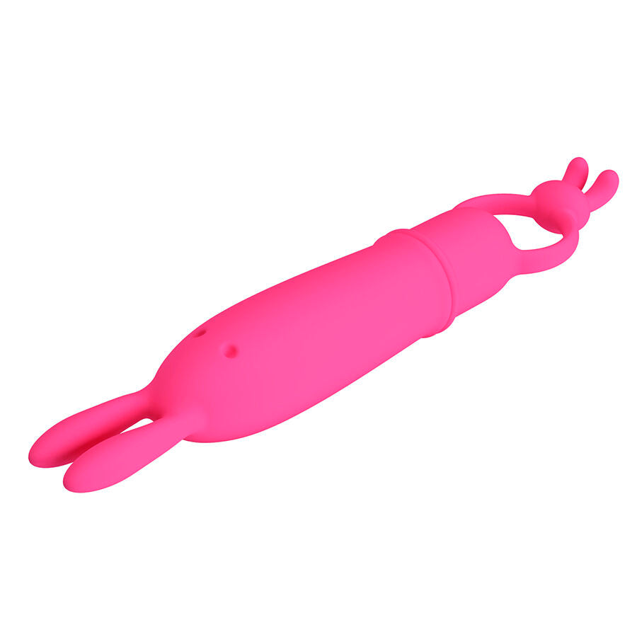 PRETTY LOVE - DELIA RABBIT VIBRATOR WITH RESISTANCE RING - My naughty haven #