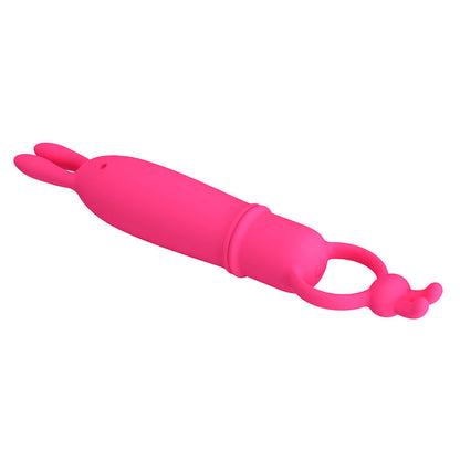 PRETTY LOVE - DELIA RABBIT VIBRATOR WITH RESISTANCE RING - My naughty haven #