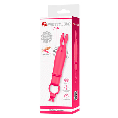 PRETTY LOVE - DELIA RABBIT VIBRATOR WITH RESISTANCE RING - My naughty haven #