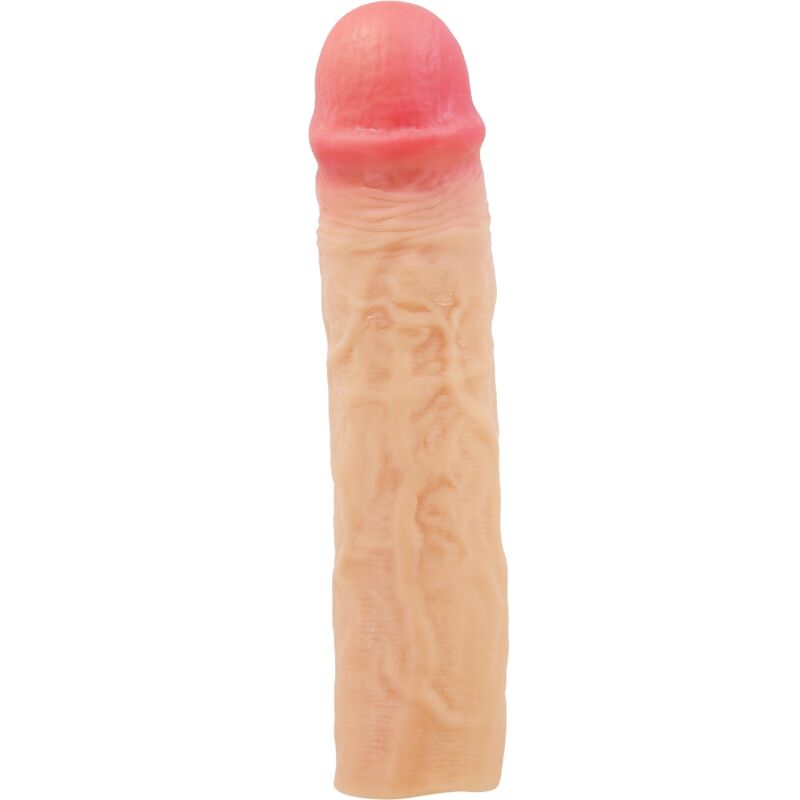 PRETTY LOVE - DEREK PENIS SLEEVE WITH 7.6 CM EXTENSION FLESH - My naughty haven #