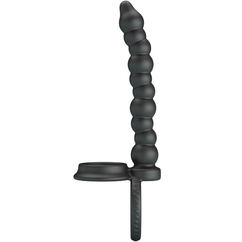 PRETTY LOVE - DILLION DOUBLE PENETRATION COCK RING BLACK - My naughty haven #
