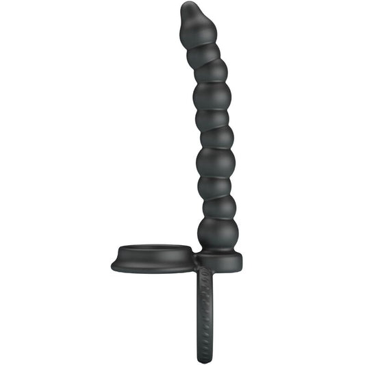 PRETTY LOVE - DILLION DOUBLE PENETRATION COCK RING BLACK - My naughty haven #