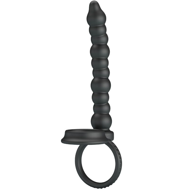 PRETTY LOVE - DILLION DOUBLE PENETRATION COCK RING BLACK - My naughty haven #