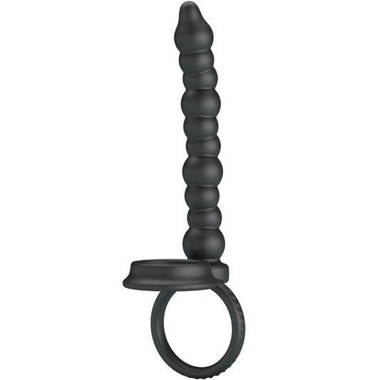 PRETTY LOVE - DILLION DOUBLE PENETRATION COCK RING BLACK - My naughty haven #