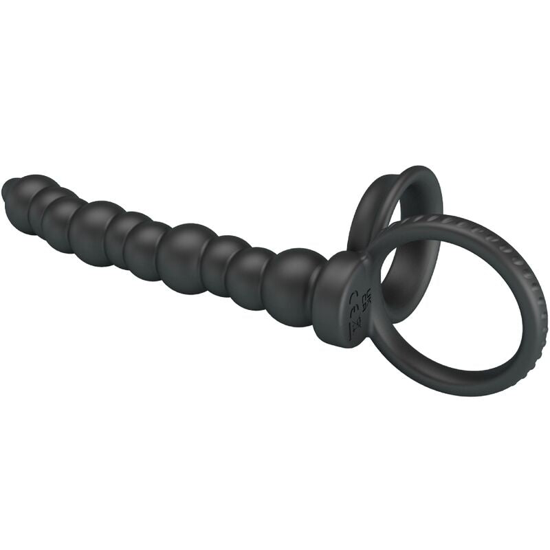 PRETTY LOVE - DILLION DOUBLE PENETRATION COCK RING BLACK - My naughty haven #