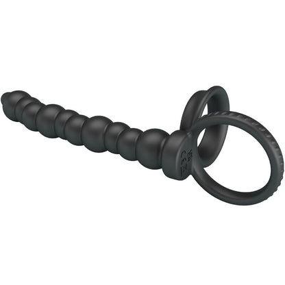 PRETTY LOVE - DILLION DOUBLE PENETRATION COCK RING BLACK - My naughty haven #