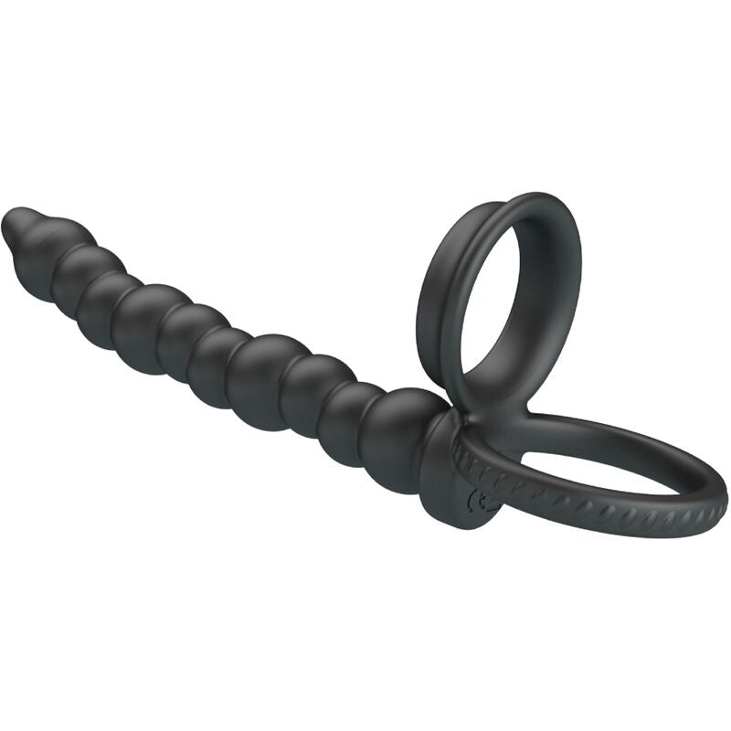 PRETTY LOVE - DILLION DOUBLE PENETRATION COCK RING BLACK - My naughty haven #