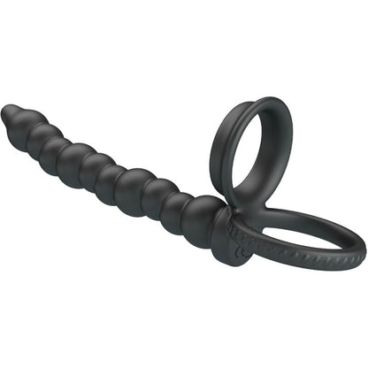 PRETTY LOVE - DILLION DOUBLE PENETRATION COCK RING BLACK - My naughty haven #