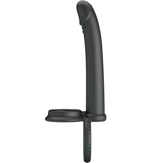 PRETTY LOVE - DILLION DOUBLE PENETRATION DOUBLE COCK RING BLACK - My naughty haven #