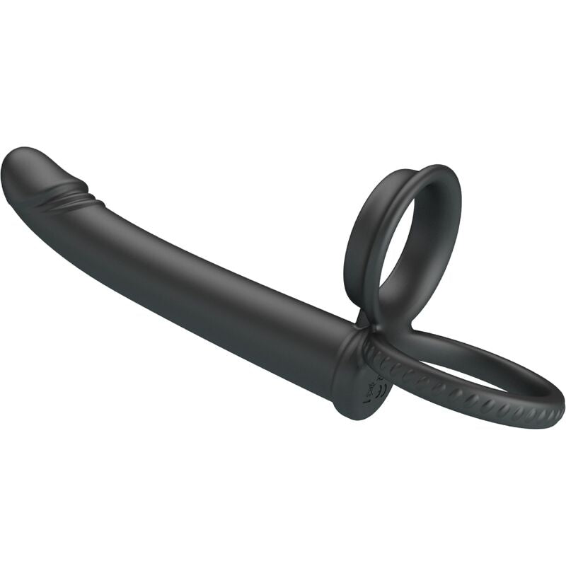 PRETTY LOVE - DILLION DOUBLE PENETRATION DOUBLE COCK RING BLACK - My naughty haven #