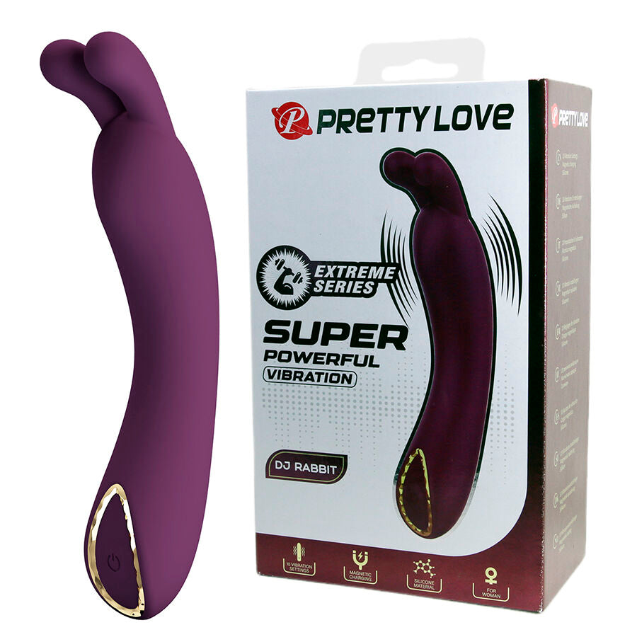 PRETTY LOVE - DJ RABBIT PURPLE G-SPOT VIBRATOR - My naughty haven #