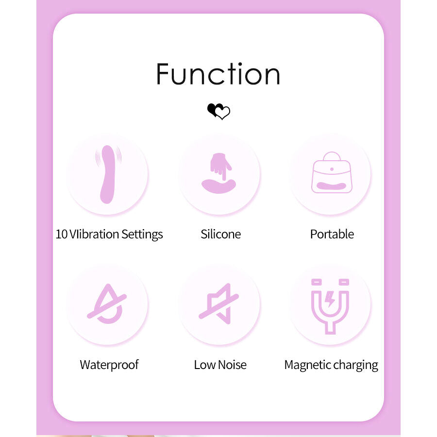 PRETTY LOVE - DJ RABBIT PURPLE G-SPOT VIBRATOR - My naughty haven #
