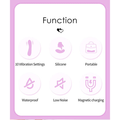 PRETTY LOVE - DJ RABBIT PURPLE G-SPOT VIBRATOR - My naughty haven #