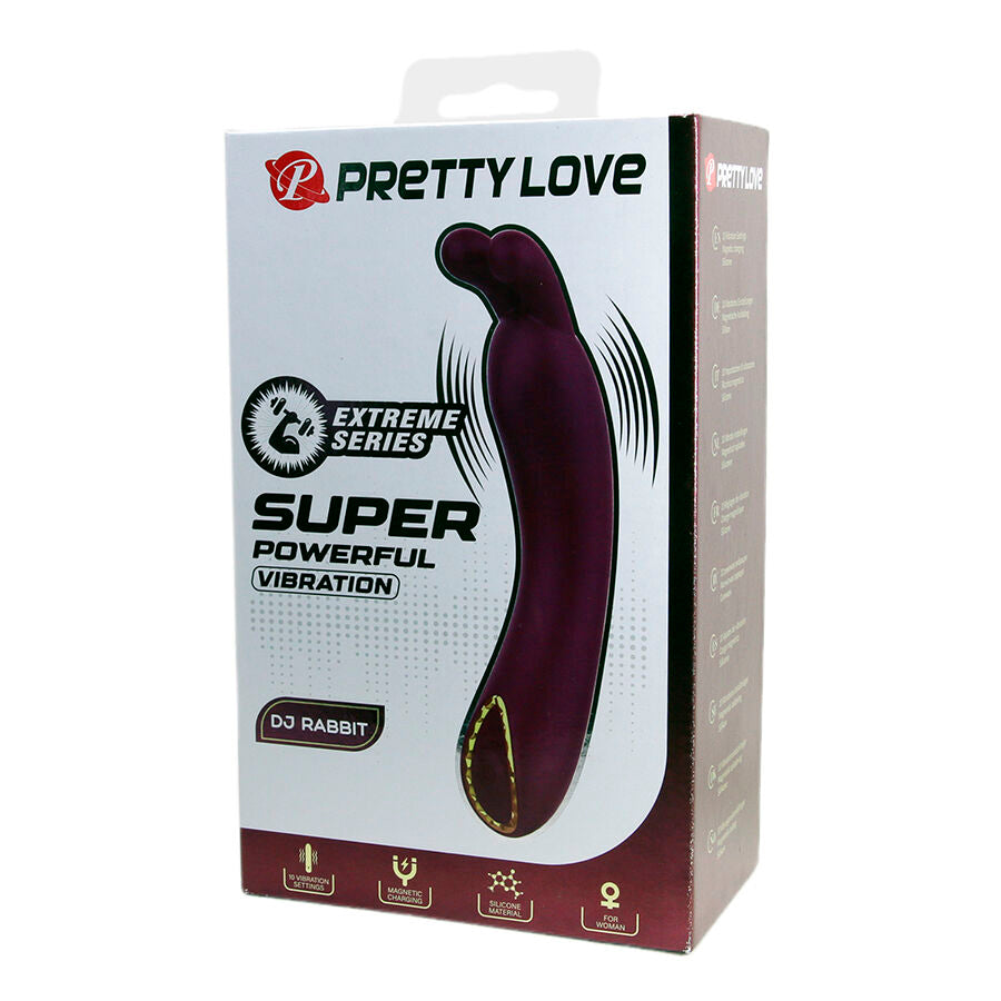 PRETTY LOVE - DJ RABBIT PURPLE G-SPOT VIBRATOR - My naughty haven #