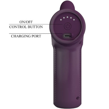 PRETTY LOVE - DJ SCHOLAR MASSAGER 5 SETTINGS PURPLE - My naughty haven #