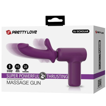 PRETTY LOVE - DJ SCHOLAR MASSAGER 5 SETTINGS PURPLE - My naughty haven #
