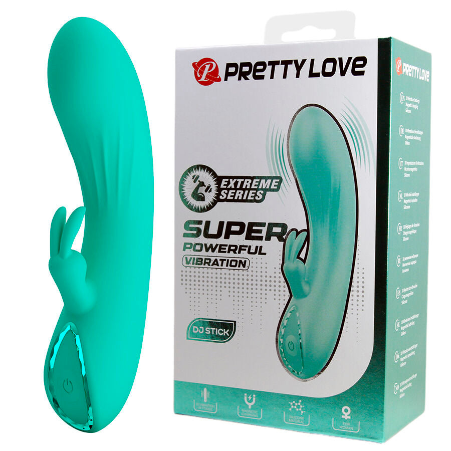 PRETTY LOVE - DJ STICK G-SPOT TURQUOISE VIBRATOR - My naughty haven #